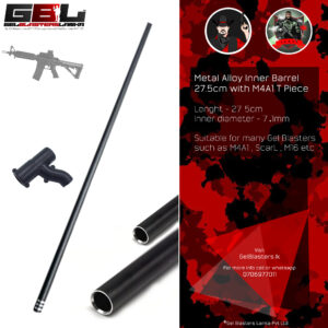 Metal Inner Barrel with T Piece for M4A1 Gel Blaster