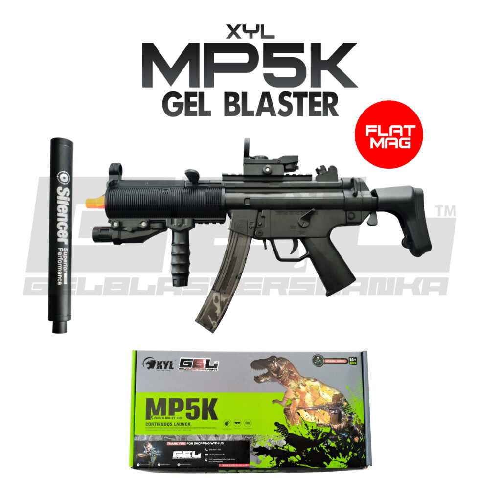 Xyl Mp5k Gel Blaster Flat Mag Gel Blasters Lanka 