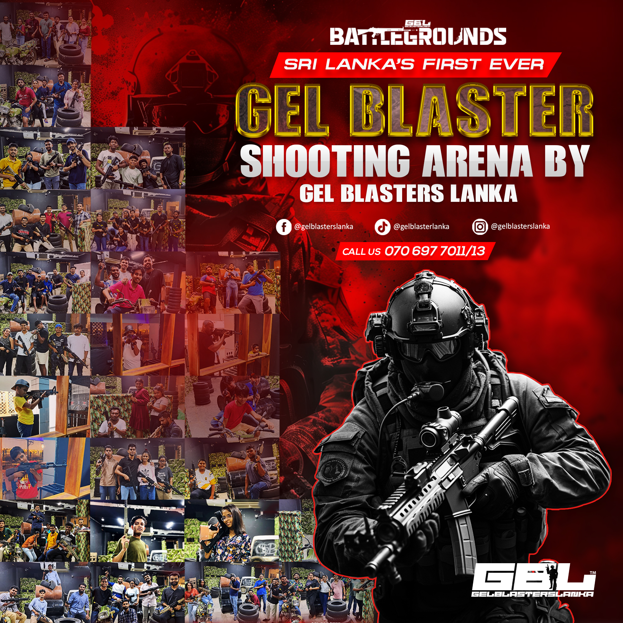 Read more about the article Experience the Ultimate Thrill: Gel Blaster Battle Grounds at Excel World Colombo