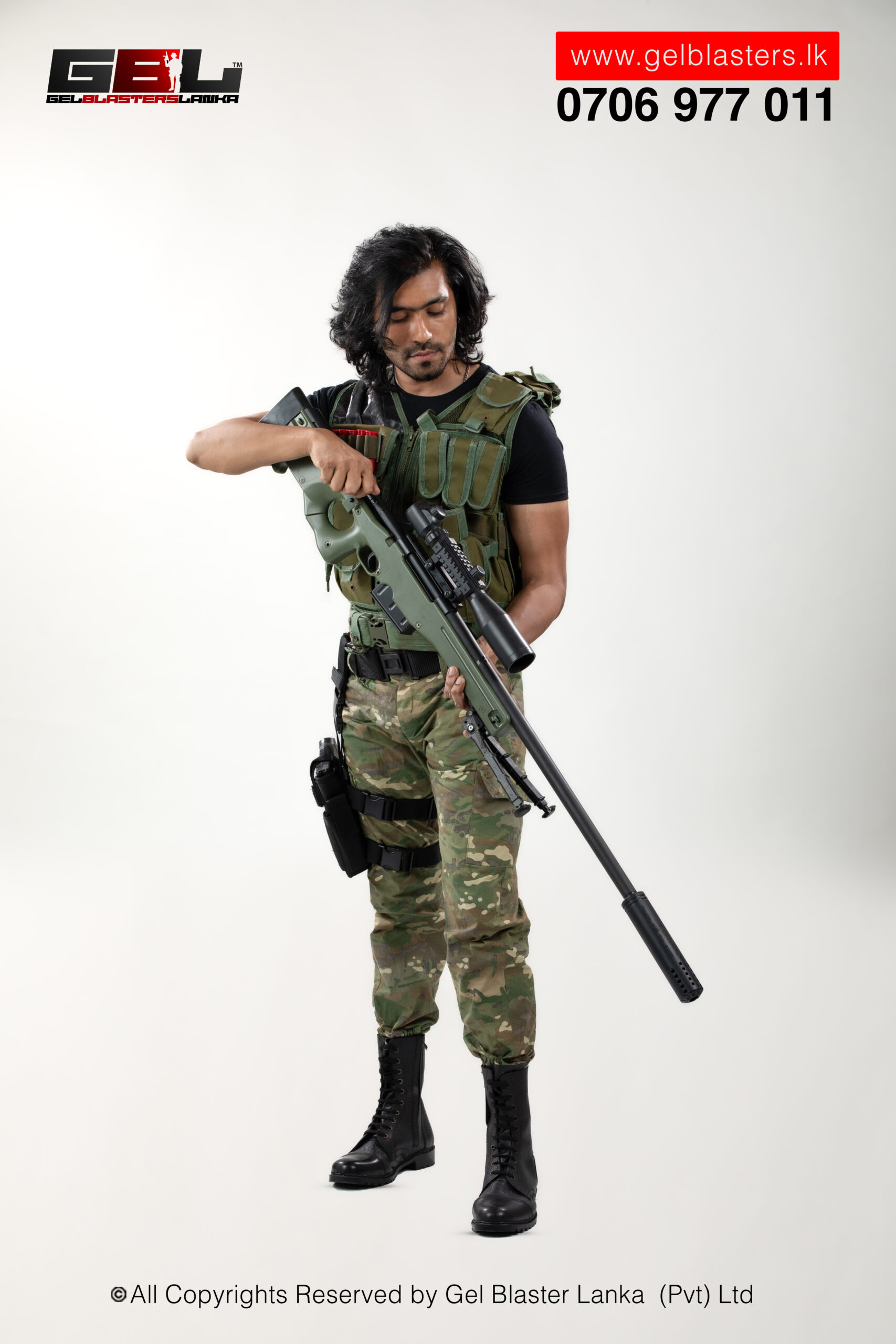 Read more about the article AWM (Green) | Sniper | ABS & Nylon Composite | REN0013