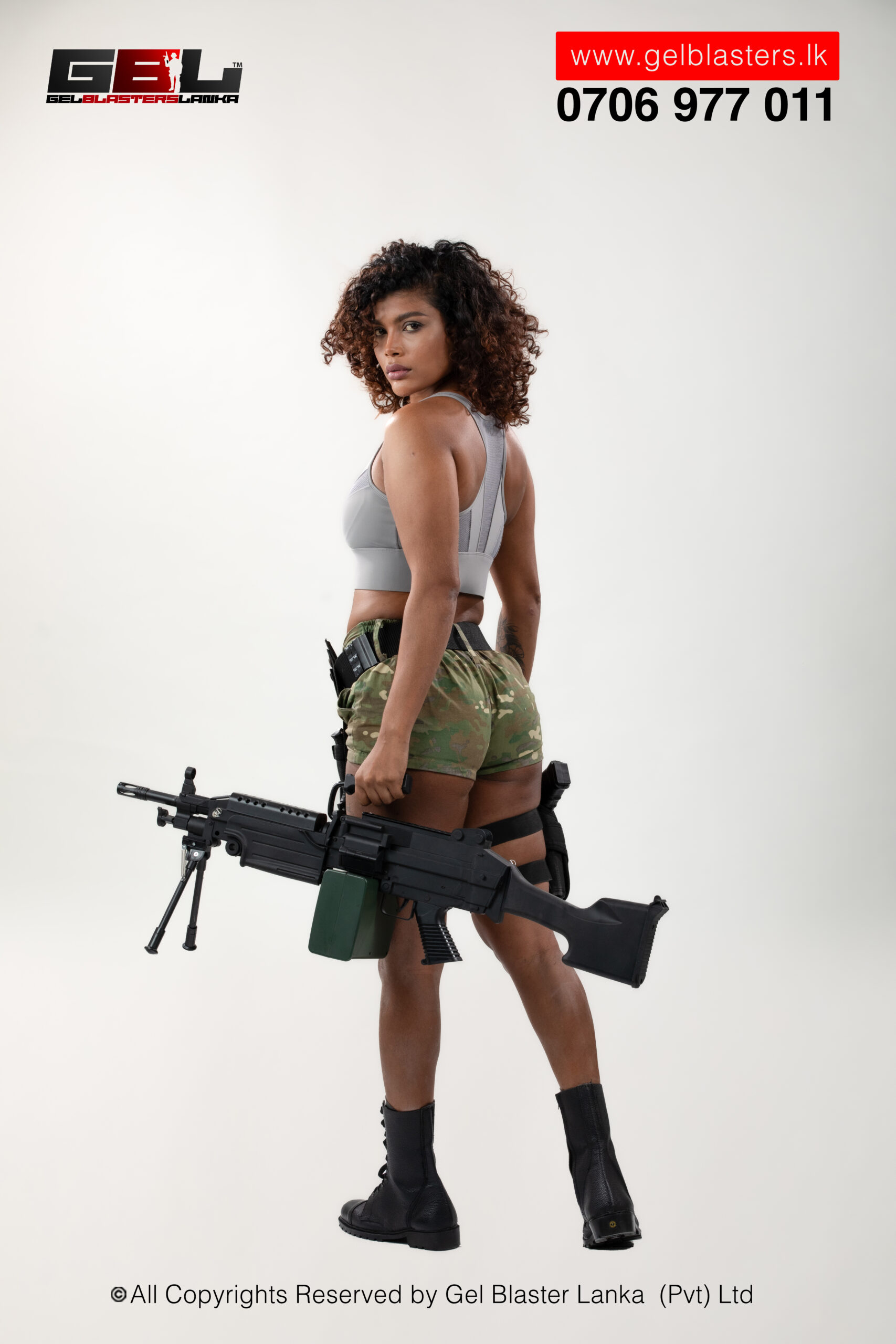 You are currently viewing M249 | Assualt Rifle | ABS & Nylon Composite | REN0009