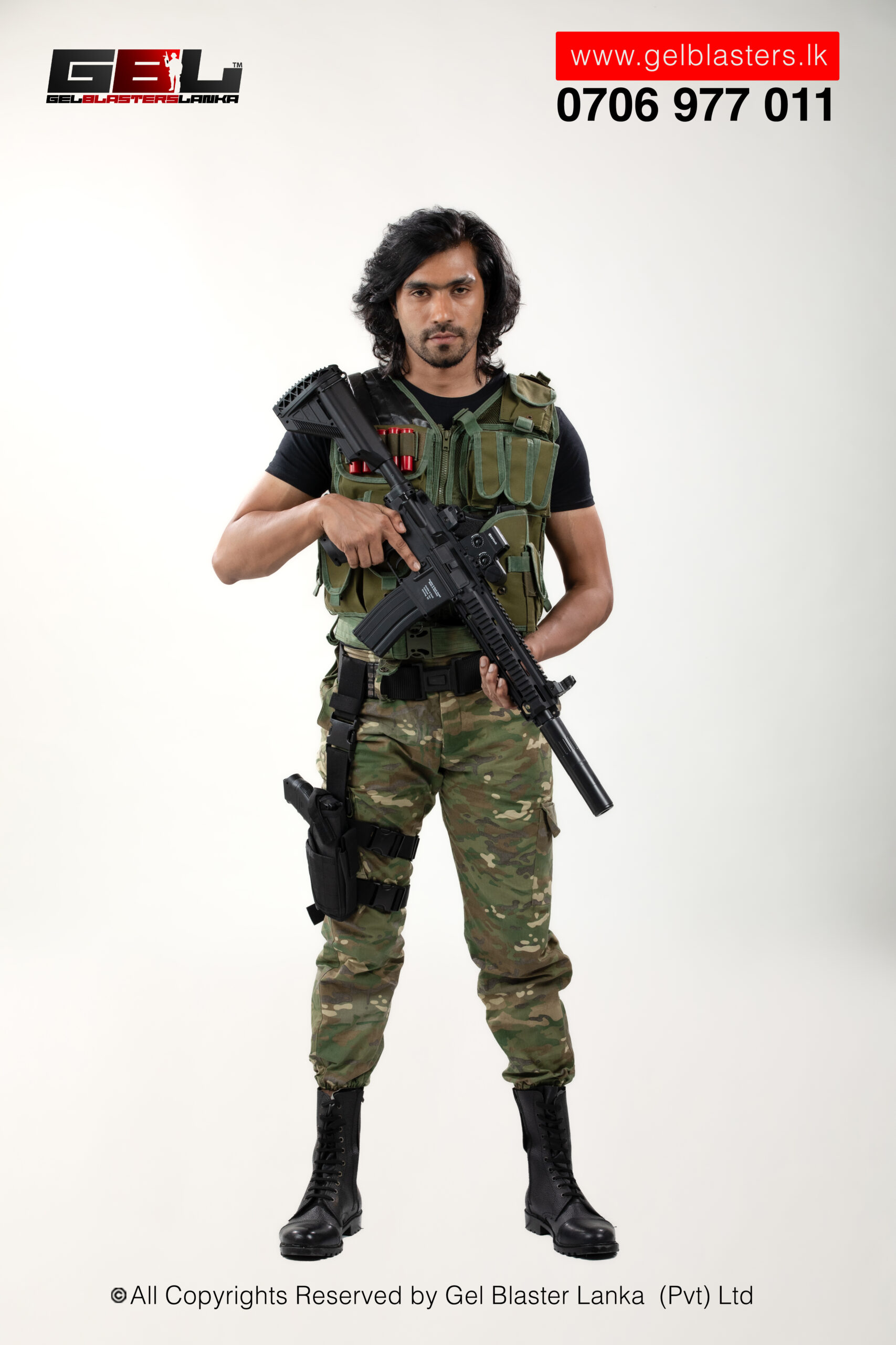You are currently viewing HK416D | Assault Rifle | ABS & Nylon Plastic | REN0027