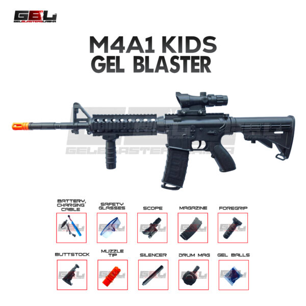 M4A1 Kids Gel Blaster - Image 3