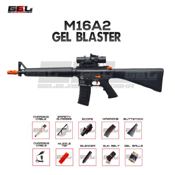 M16A2 Gel Blaster (1:1 Scale) - Image 3