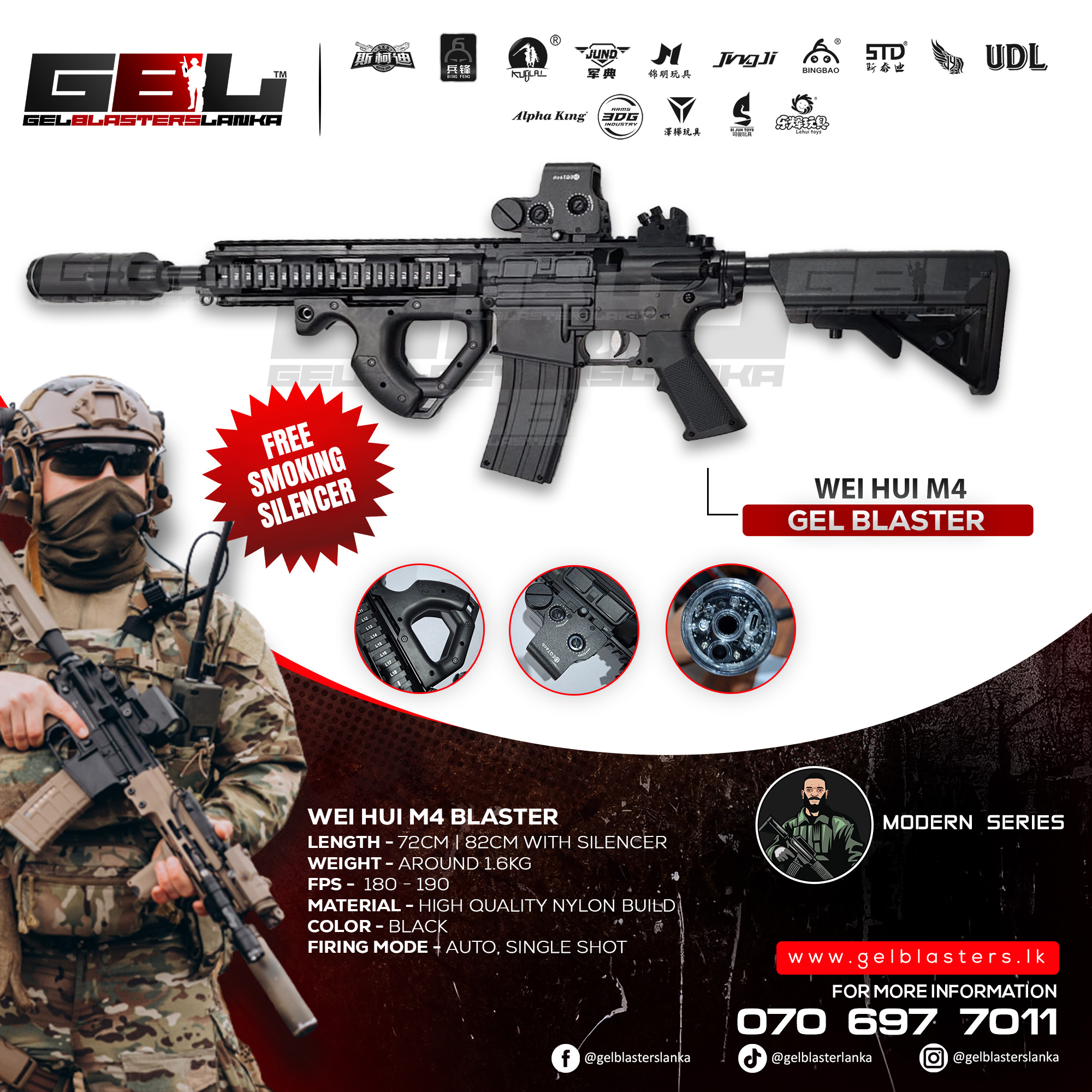 Wei Hui M4 Gel Blaster