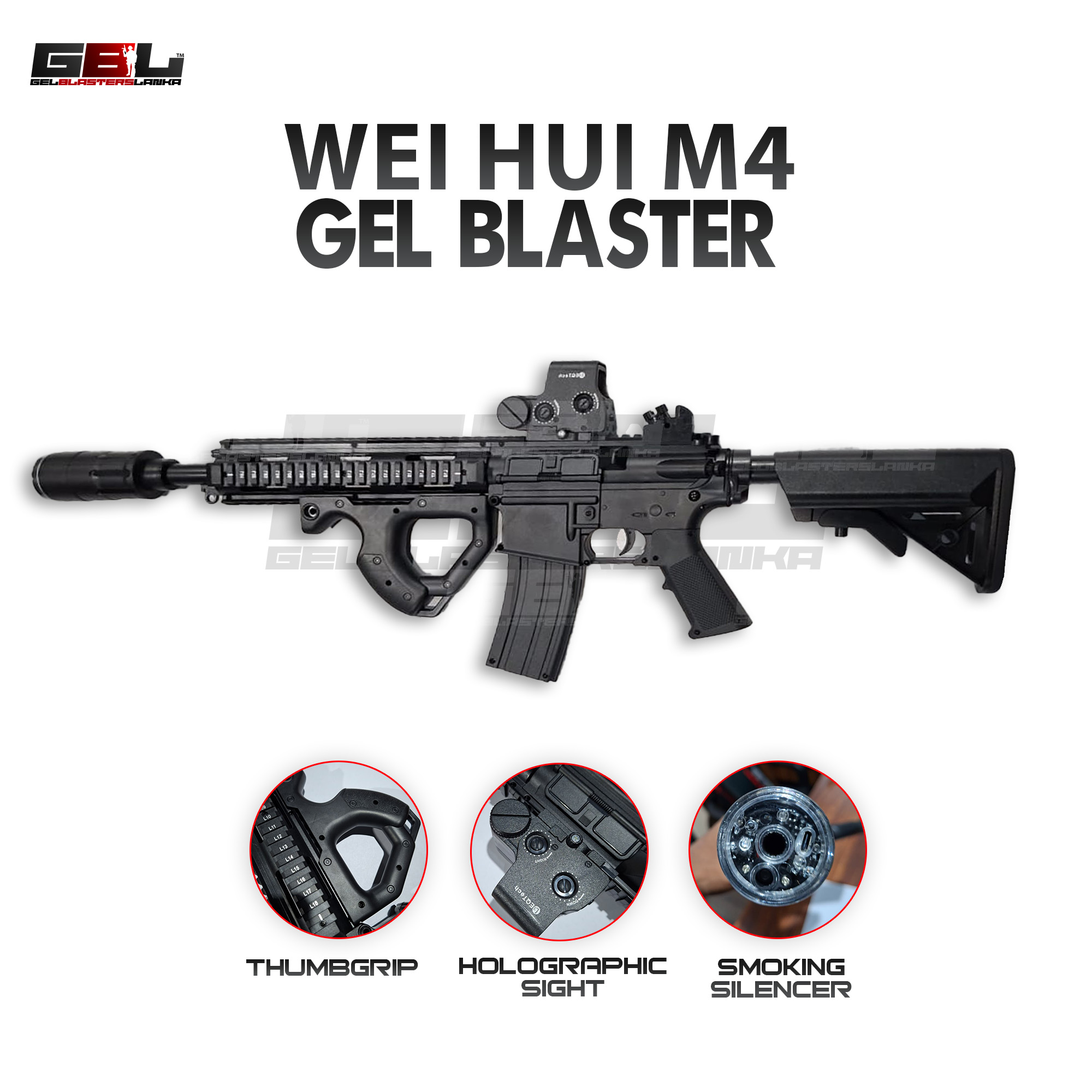 Wei Hui M4 Gel Blaster - Image 2