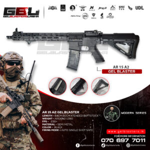 AR15 A2 Semi metal Gel blaster (1:1 Scale)