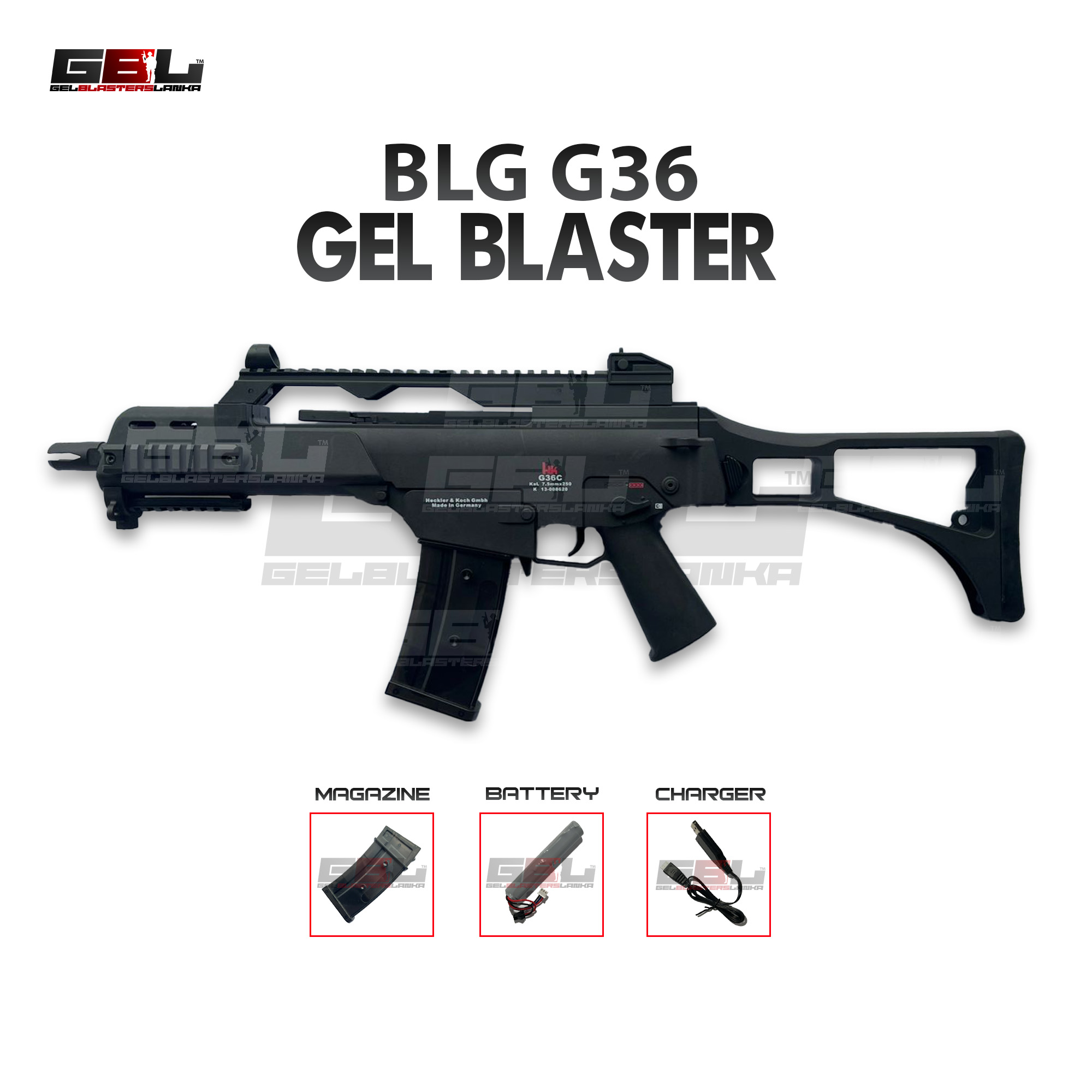 BLG G36 gel Blaster - Image 3
