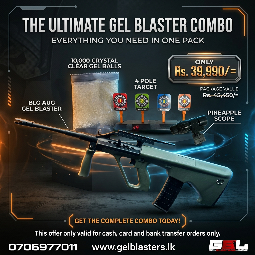 BLG AUG Gel Blaster — Ultimate Combo Pack
